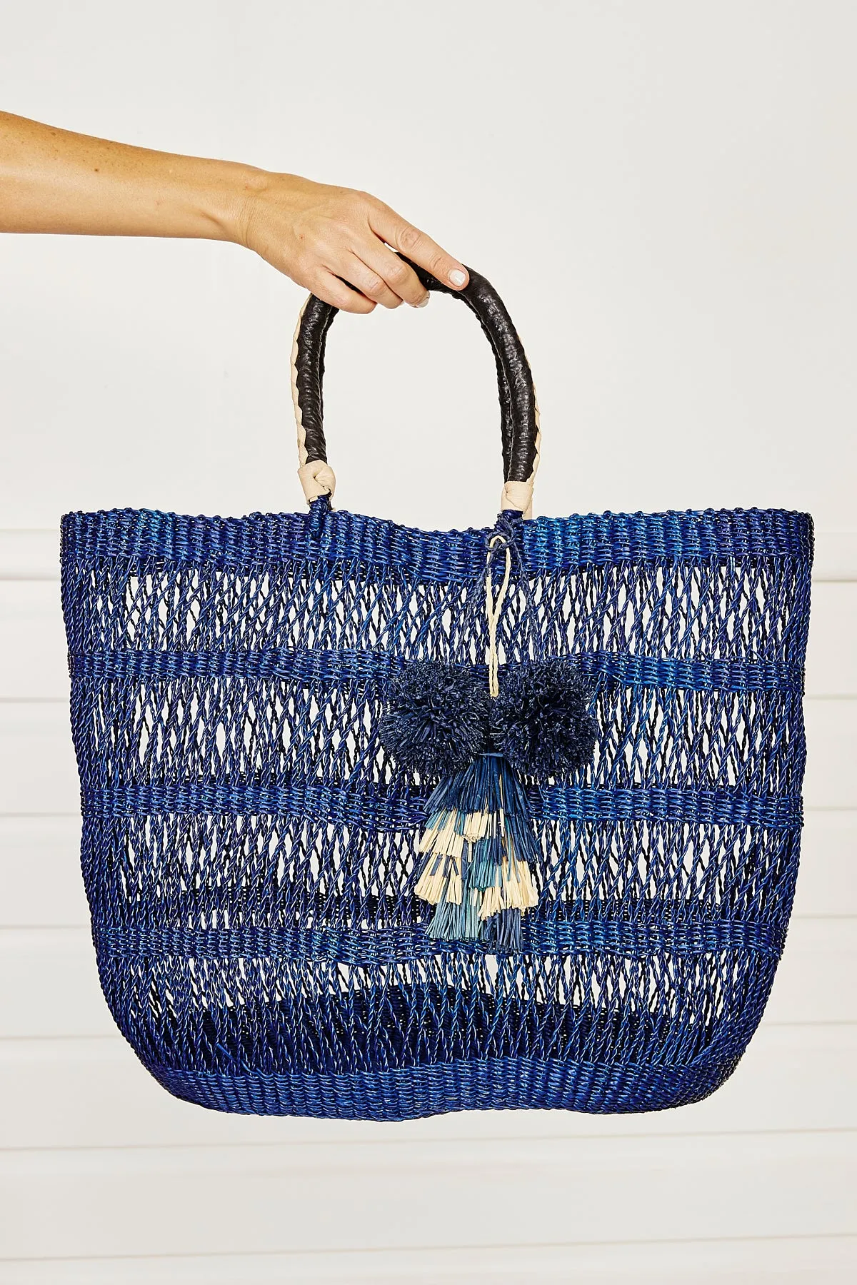 Raffia Pom Poms & Tassels - 16 colours