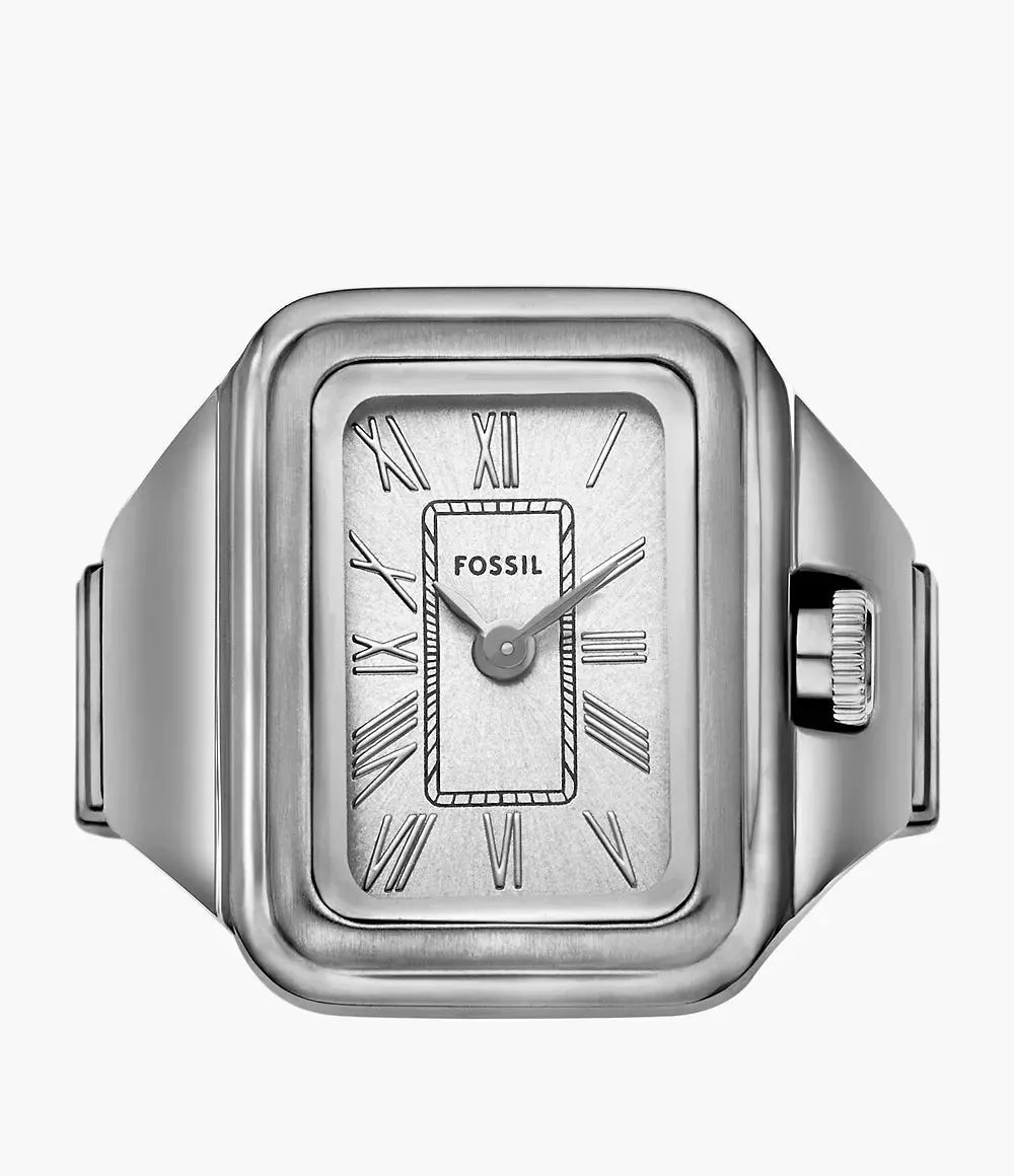 Raquel Watch Ring Two-Hand Stainless Steel - ES5344
