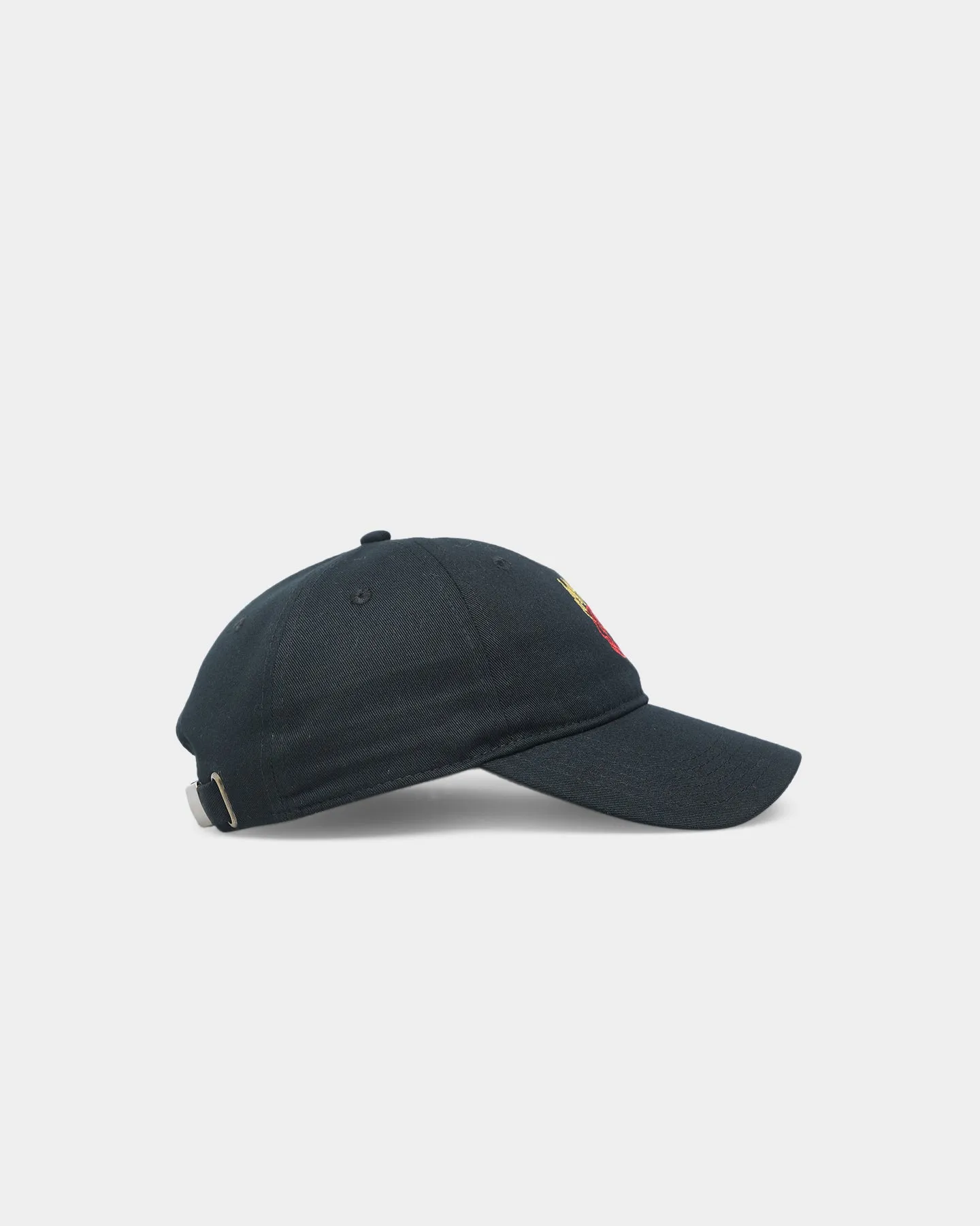 Rats Get Fat Rats Flame Rose Strapback Black