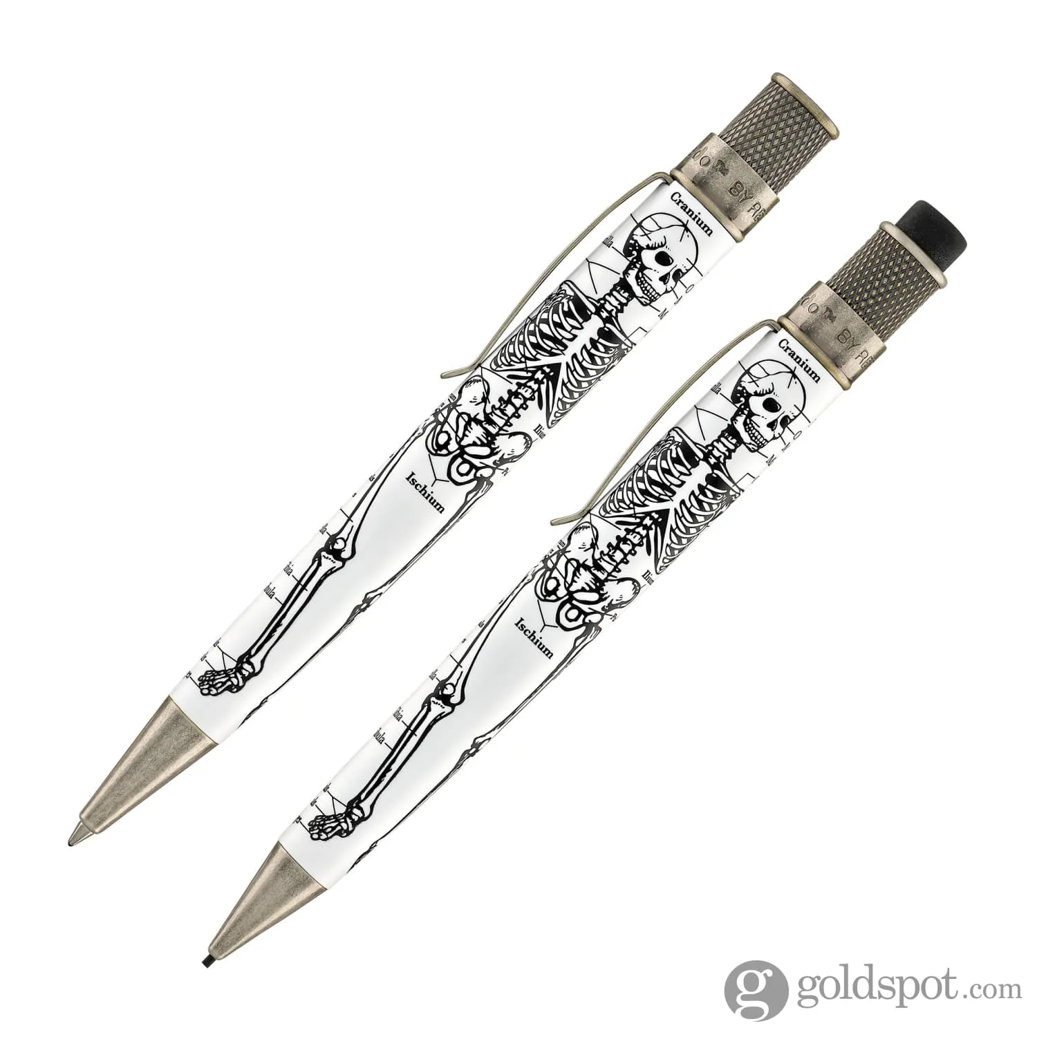 Retro 51 Tornado Dr. Gray Rollerball Pen & 1.15mm Mechanical Pencil Set