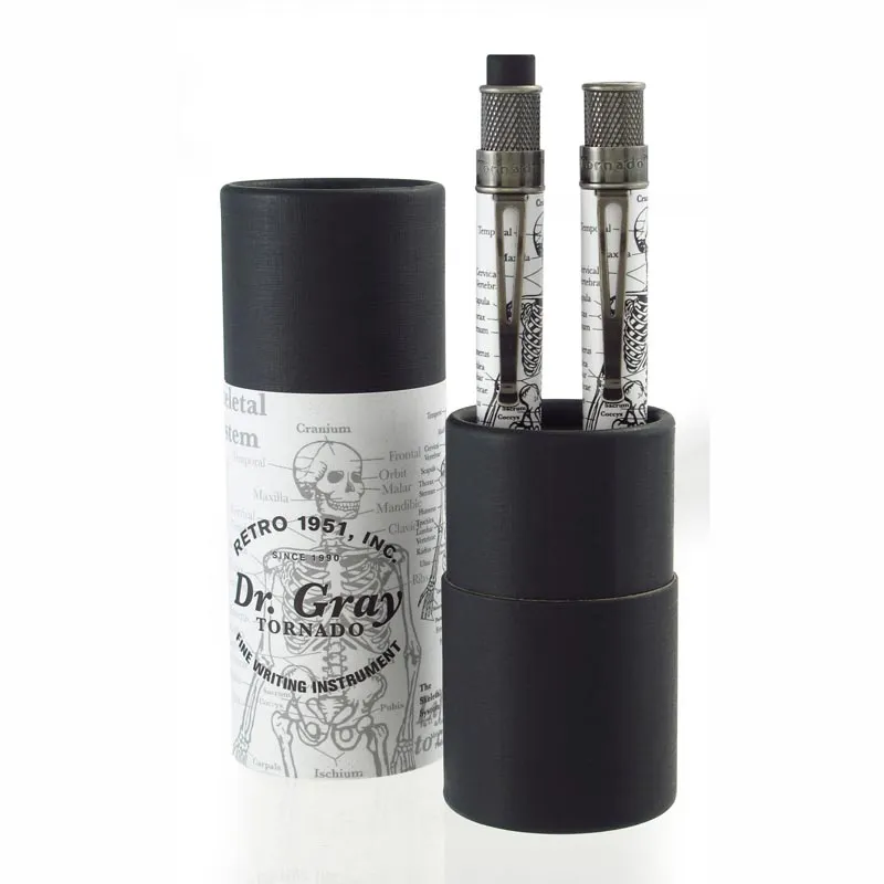Retro 51 Tornado Vintage Metalsmith Dr. Gray Rollerball & Pencil Set