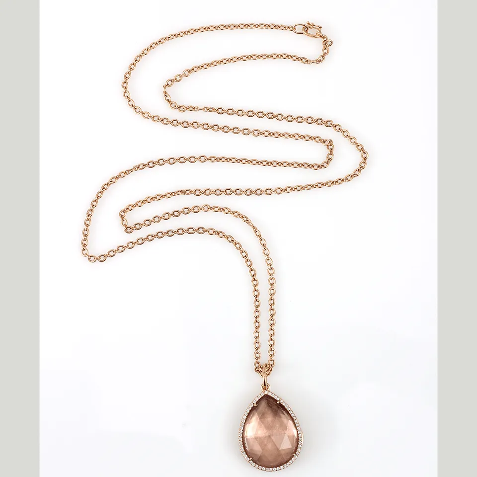 Rose-Cut Rose De France Locket