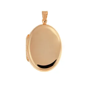 Rose Gold Oval Locket