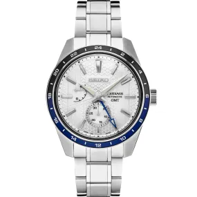 Seiko Presage Collection Zero Halliburton White GMT Limited Edition, SPB269