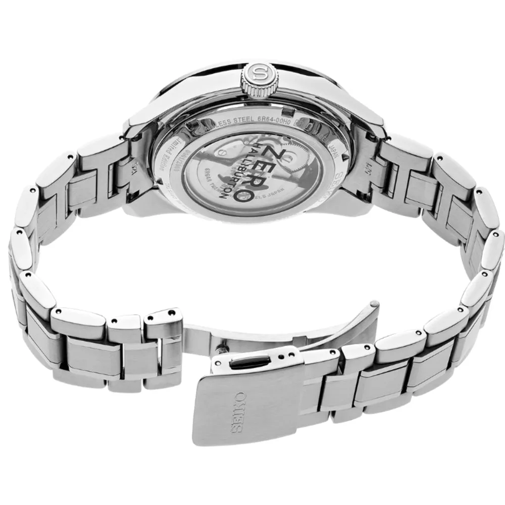 Seiko Presage Collection Zero Halliburton White GMT Limited Edition, SPB269