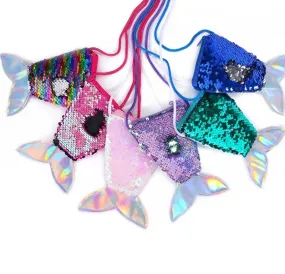Sequin Mermaid Tail Coin Purse