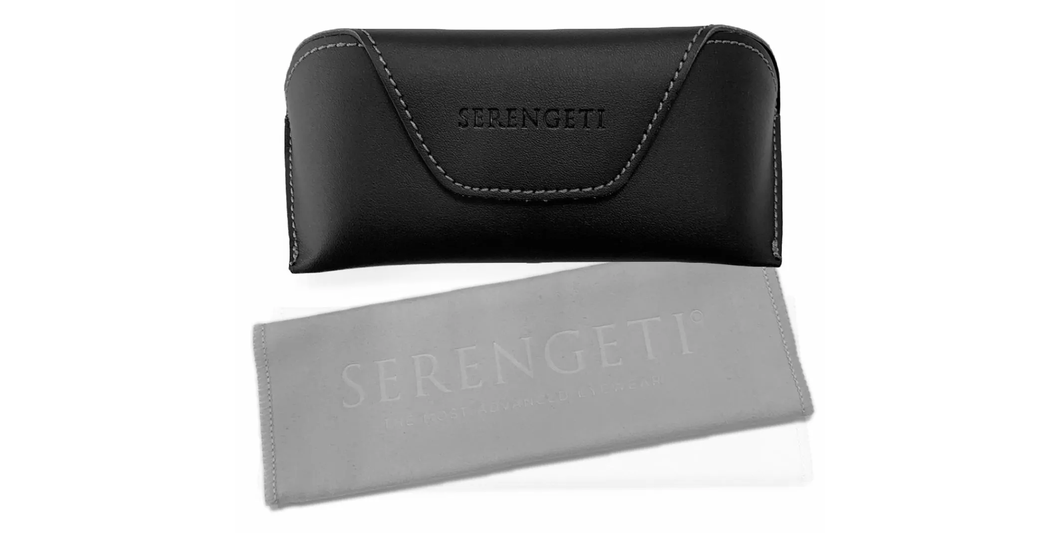 Serengeti Velocity 6691 <span>- Matte Black, Drivers Gradient Non-Polarized Photochromic Lenses with Silicon Gel Nose Pads</span>
