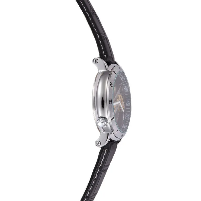 Shenhua Skeleton Bridge Mechanical Men Watch
