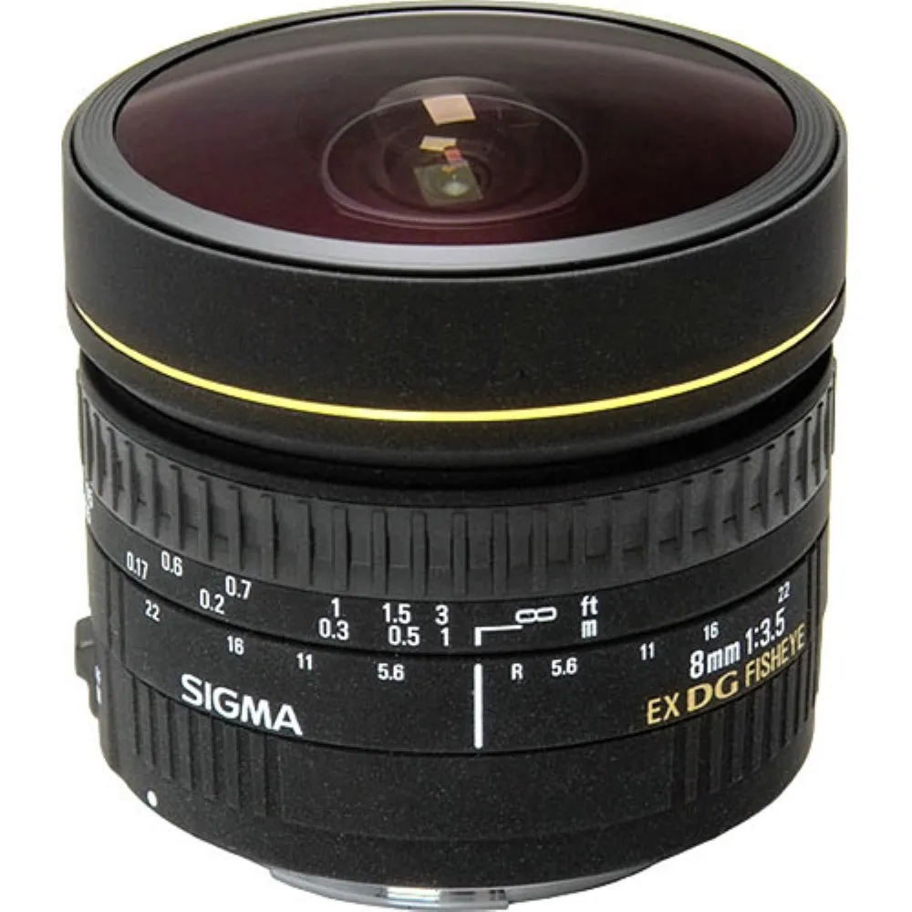 Sigma 8mm f/3.5 EX DG Circular Fish-Eye Lens for Nikon F Mount