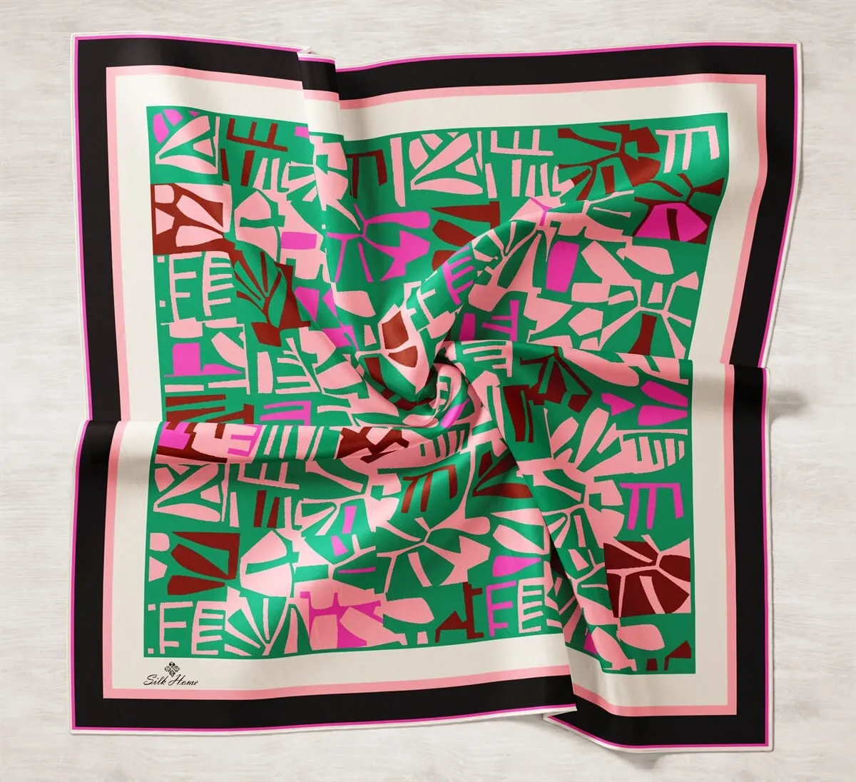 SilkHome Paris Women Silk Scarf #25