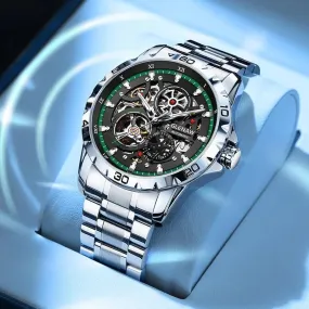 Skeleton Mens Watch Luxury Automatic Mechanical Watches