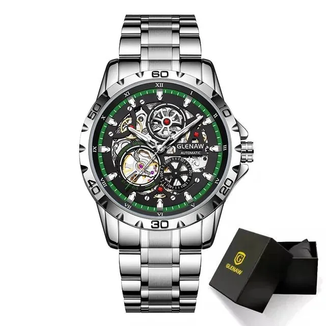 Skeleton Mens Watch Luxury Automatic Mechanical Watches