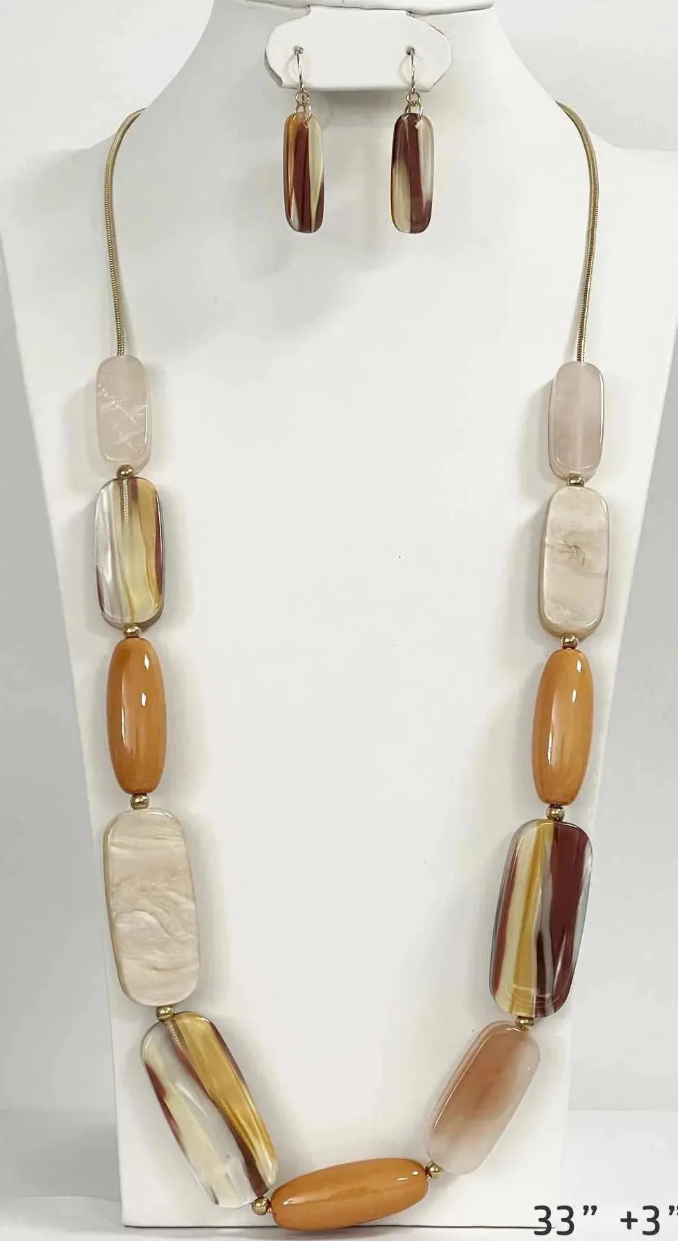 THE LUXE NK GLAM GIRL LUXURY JEWELRY & ACCESSORIES - MULTI LAYER STATEMENT PIECE NECKLACE SET -VOLUME 1