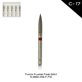 Thick Flame Fine Grit C-17