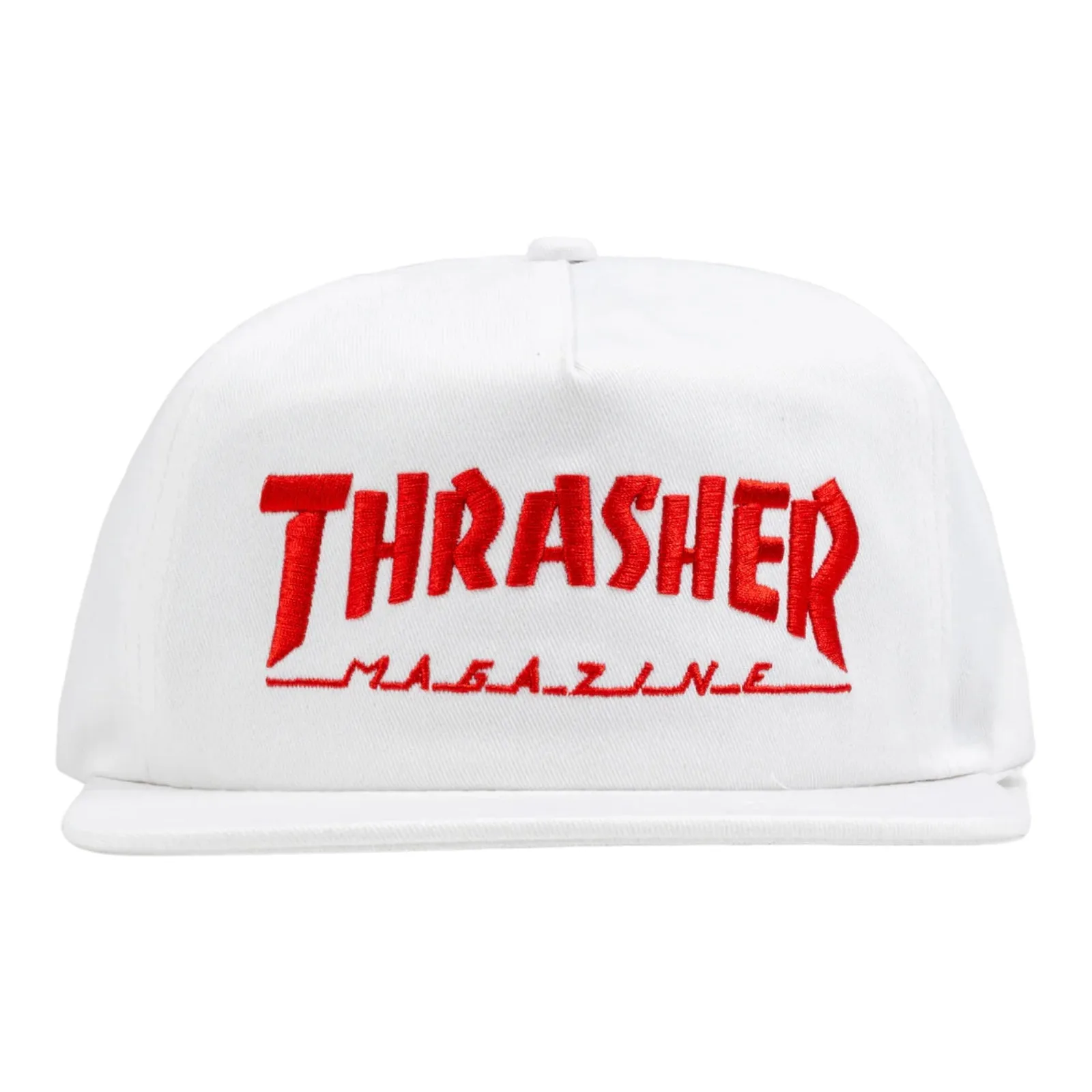 Thrasher Mag Snapback White