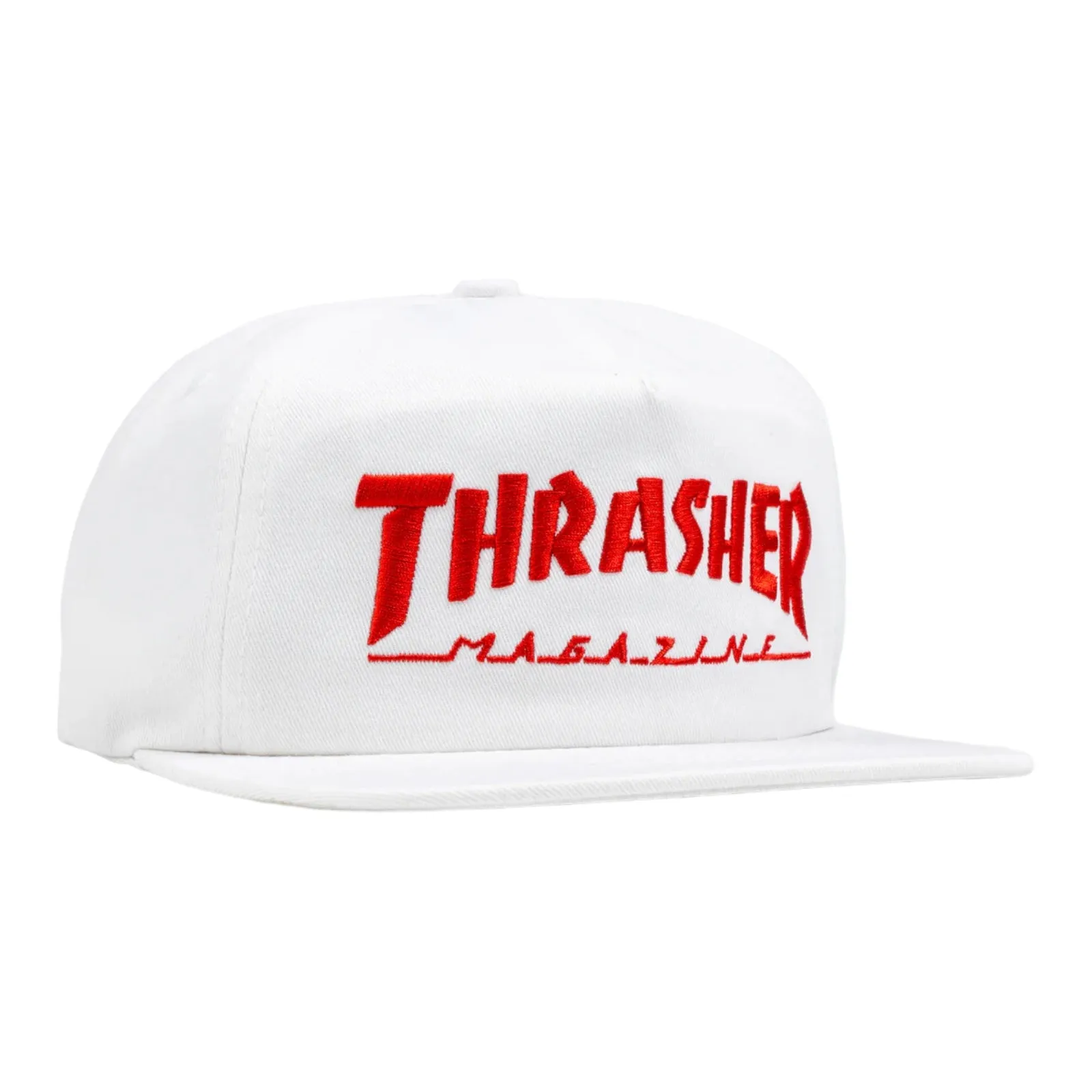Thrasher Mag Snapback White