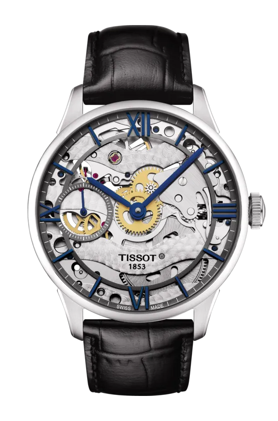 TISSOT CHEMIN DES TOURELLES SQUELETTE MECHANICAL T0994051641800
