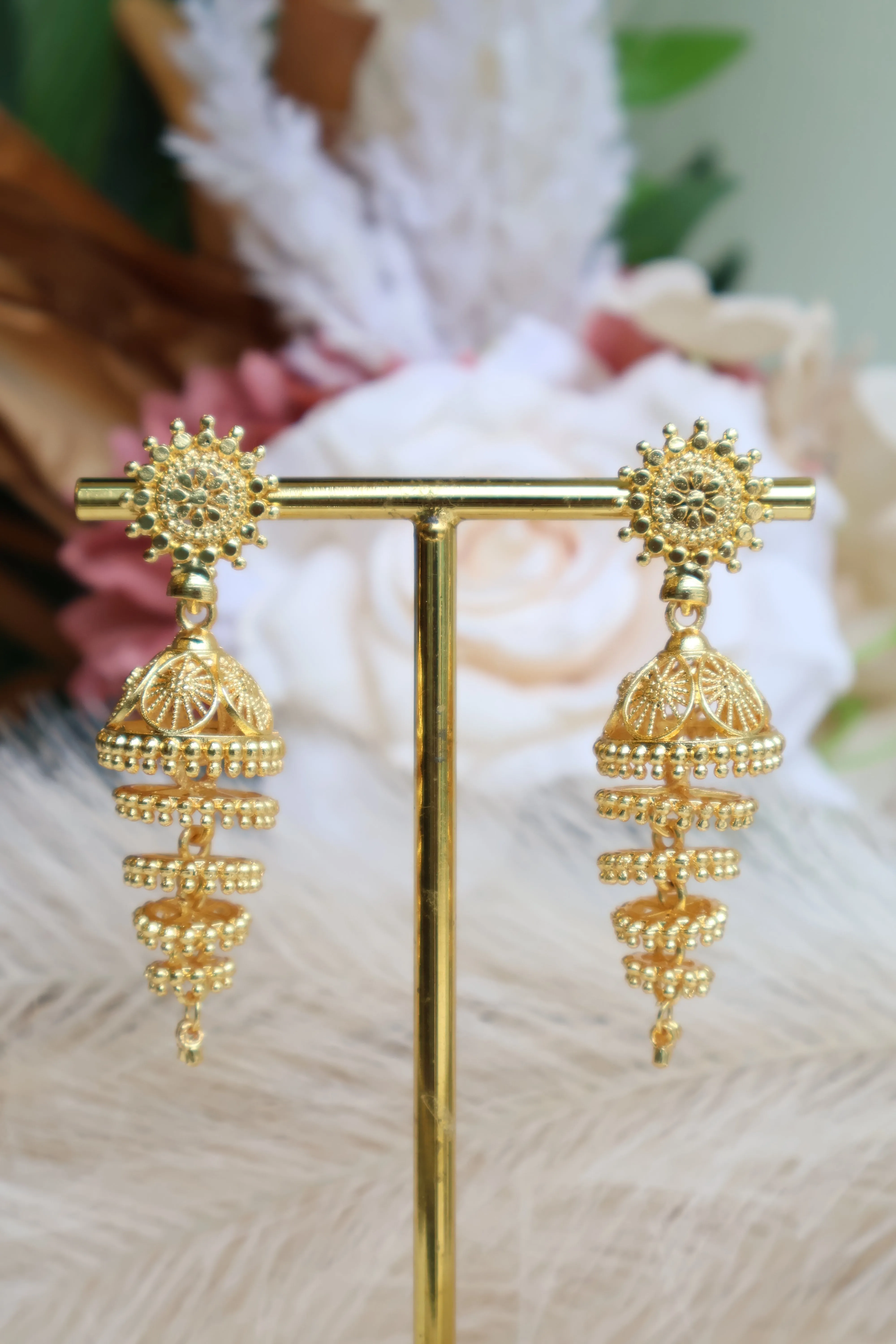 Traditional Layered Jhumki