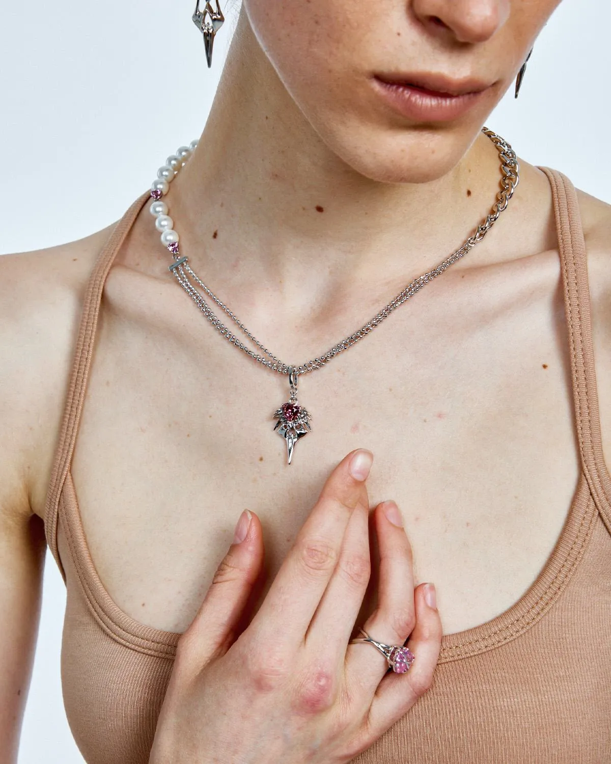 TRIANGEL Pearl Necklace