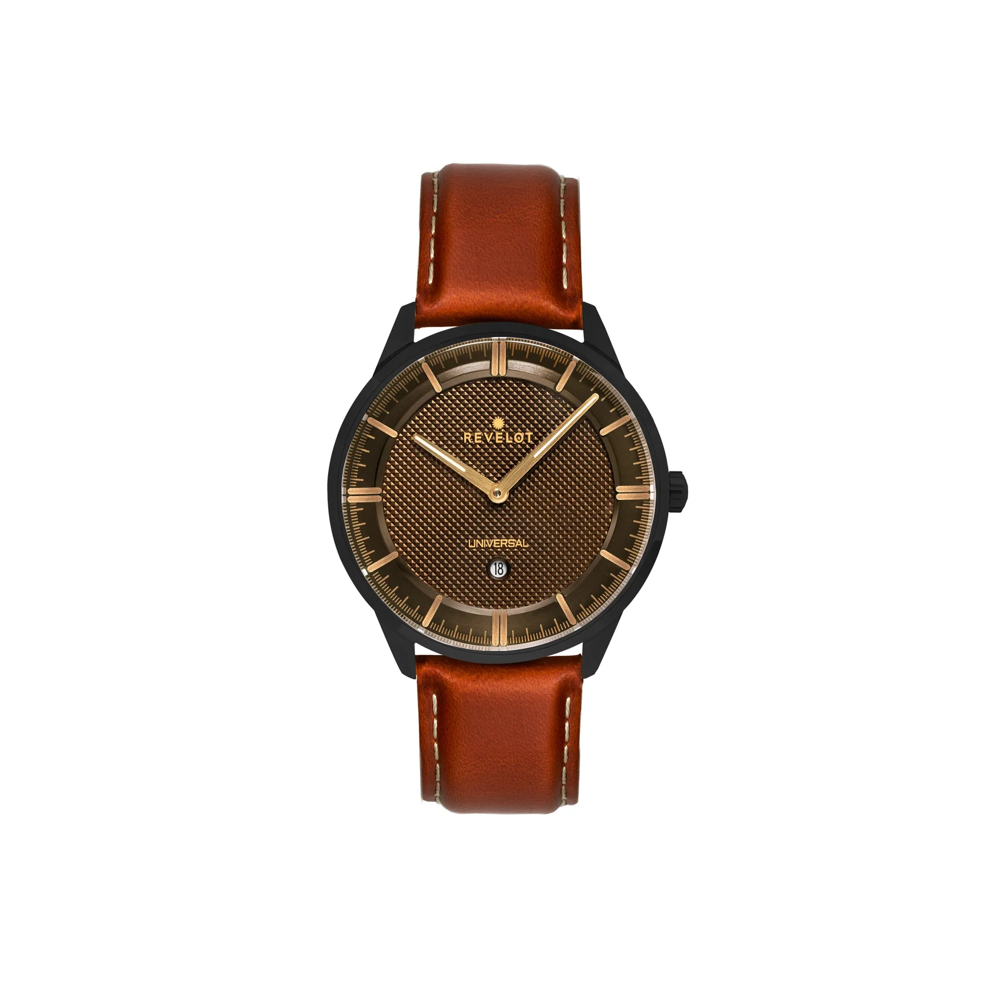 Universal 36mm | Coffee Black Steel