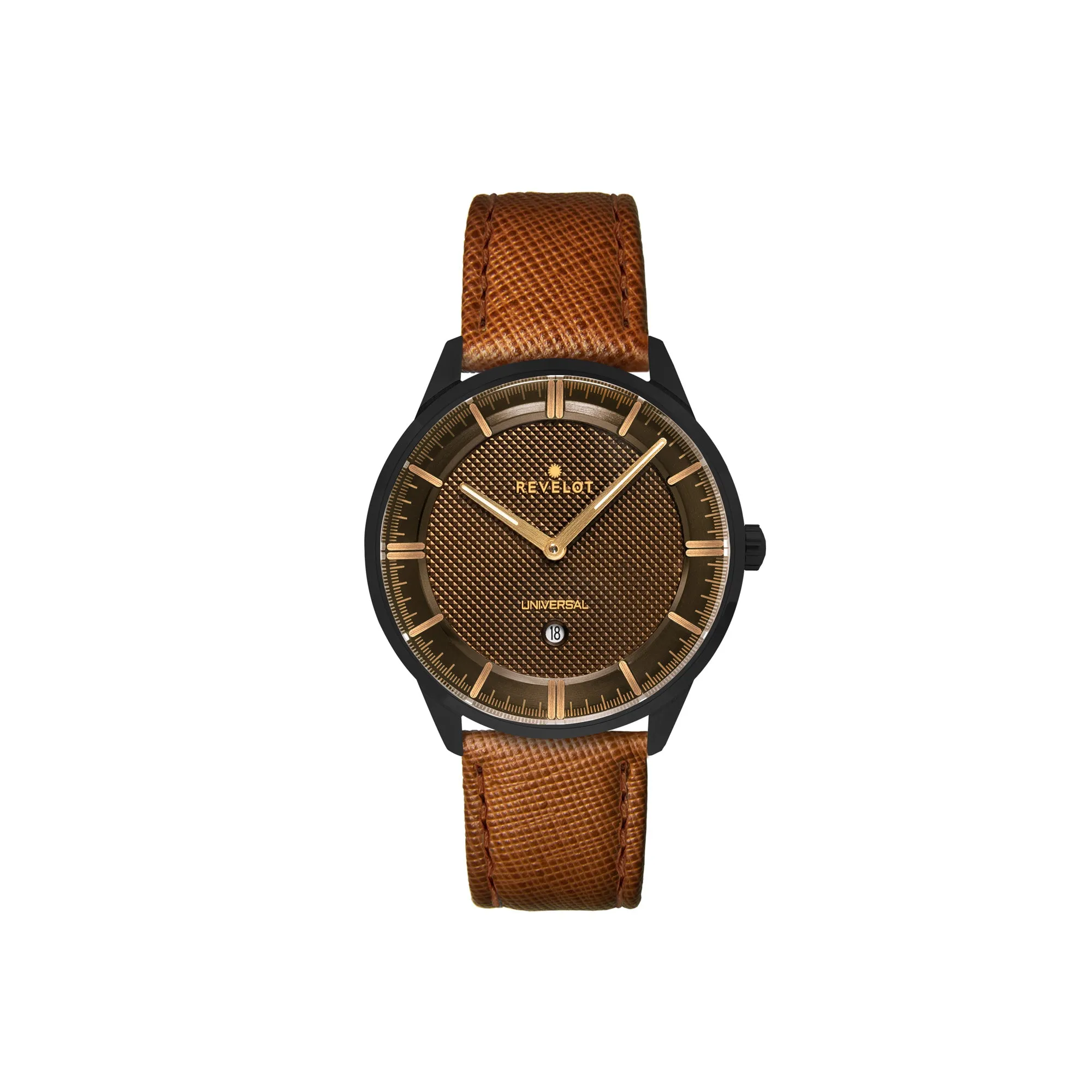 Universal 36mm | Coffee Black Steel