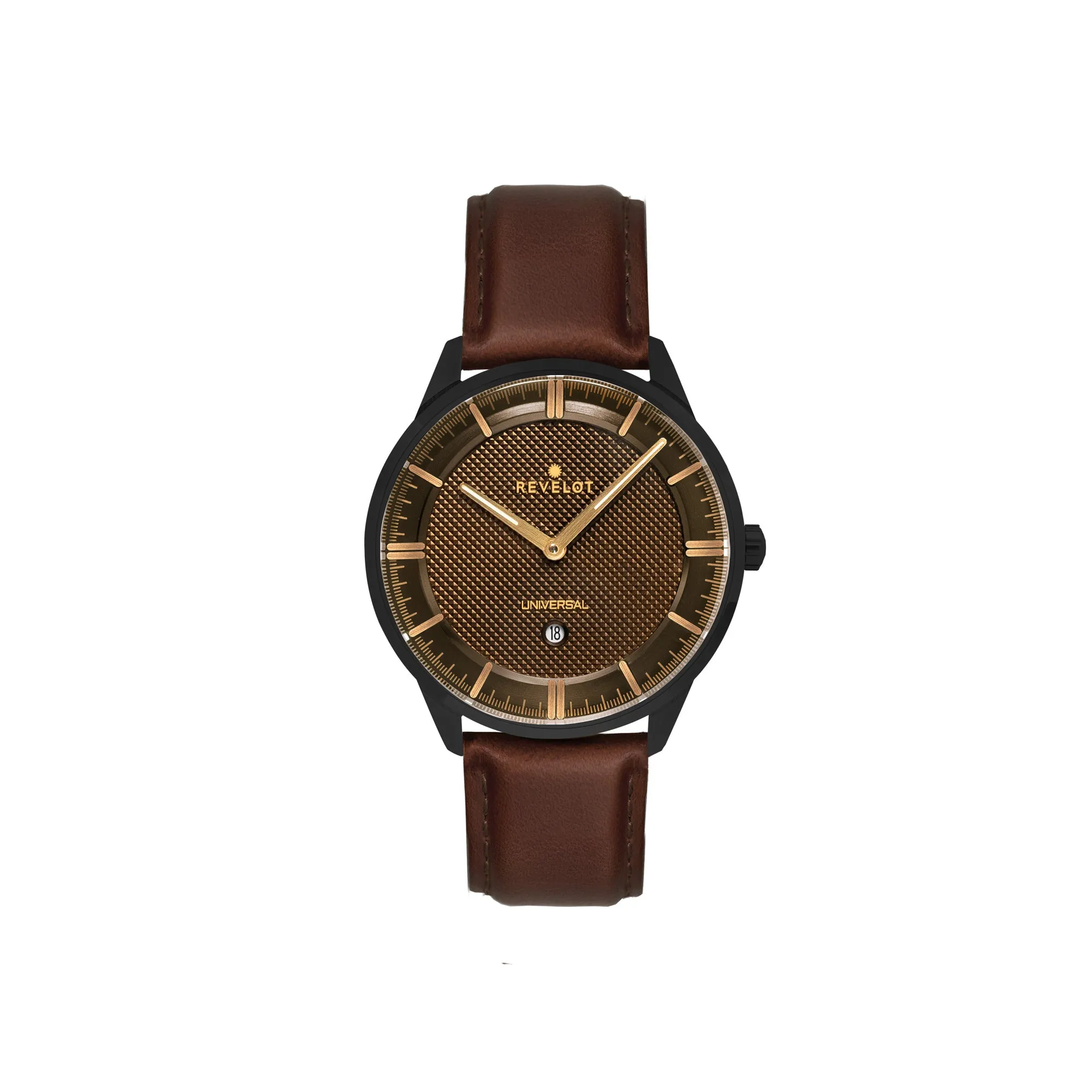 Universal 36mm | Coffee Black Steel