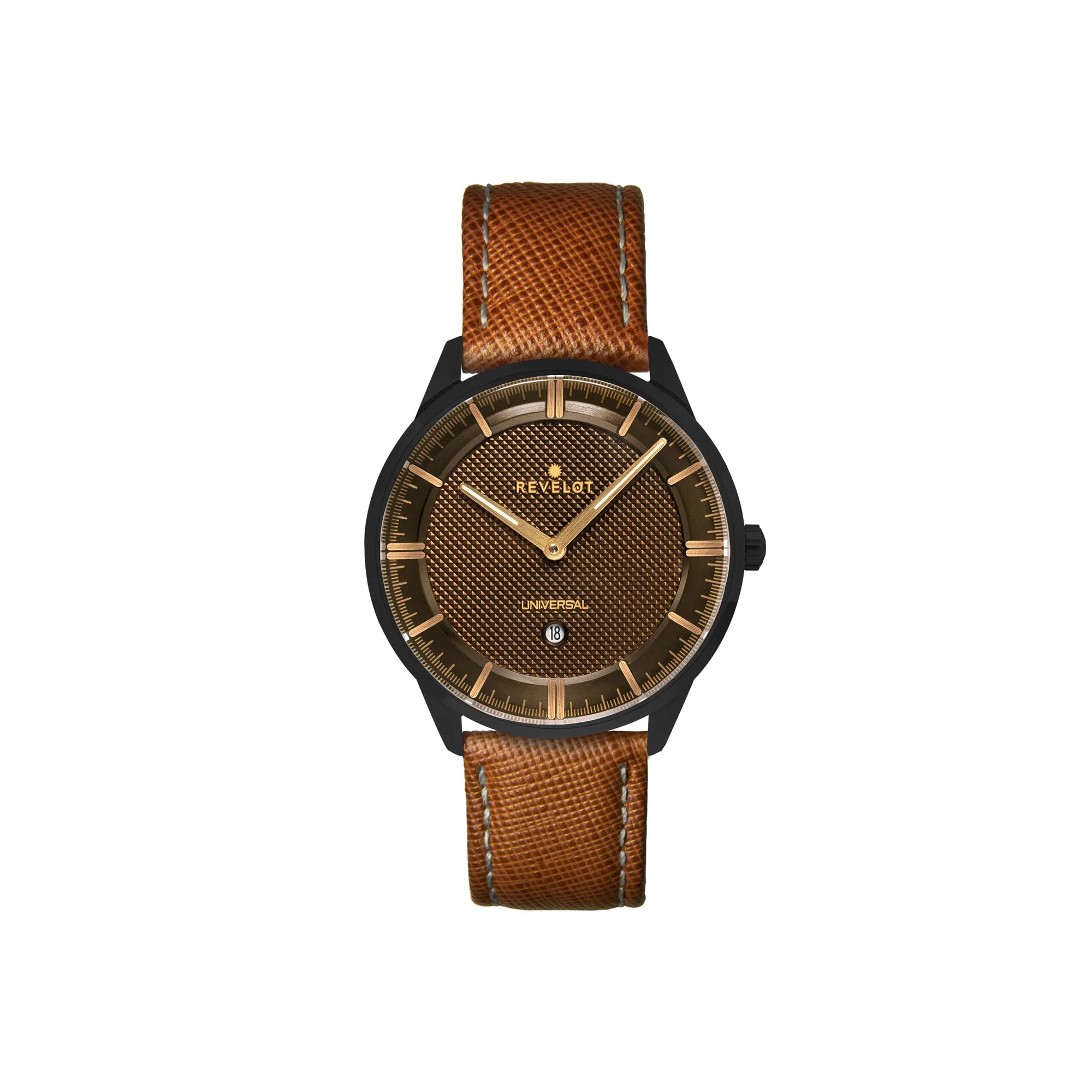 Universal 36mm | Coffee Black Steel