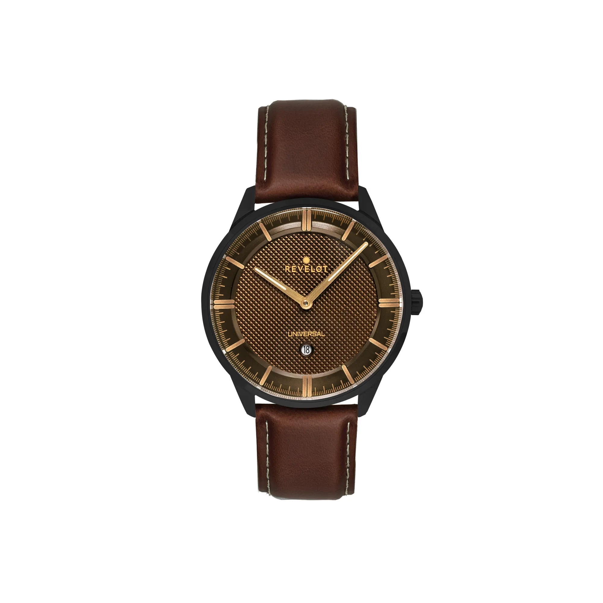 Universal 36mm | Coffee Black Steel