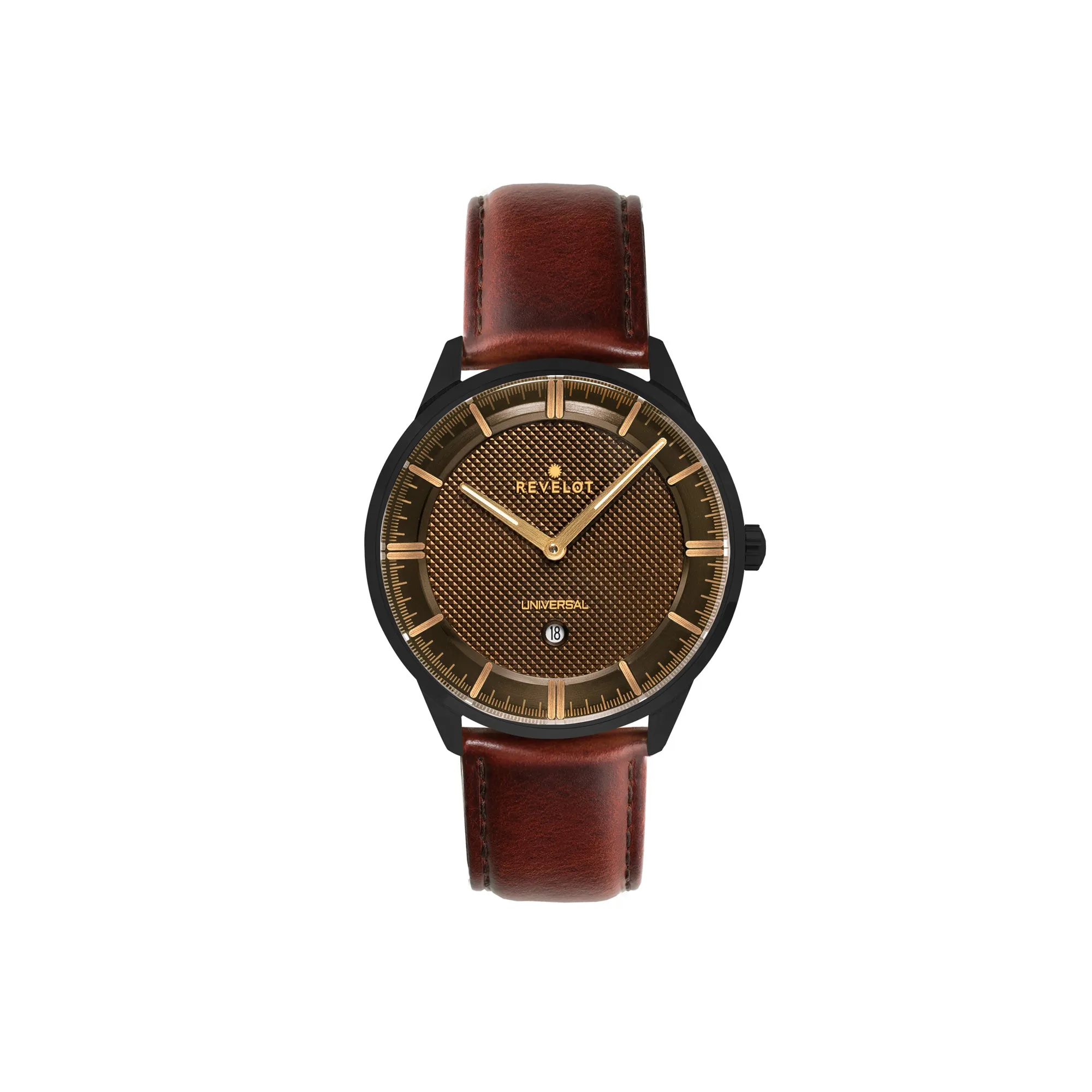 Universal 36mm | Coffee Black Steel