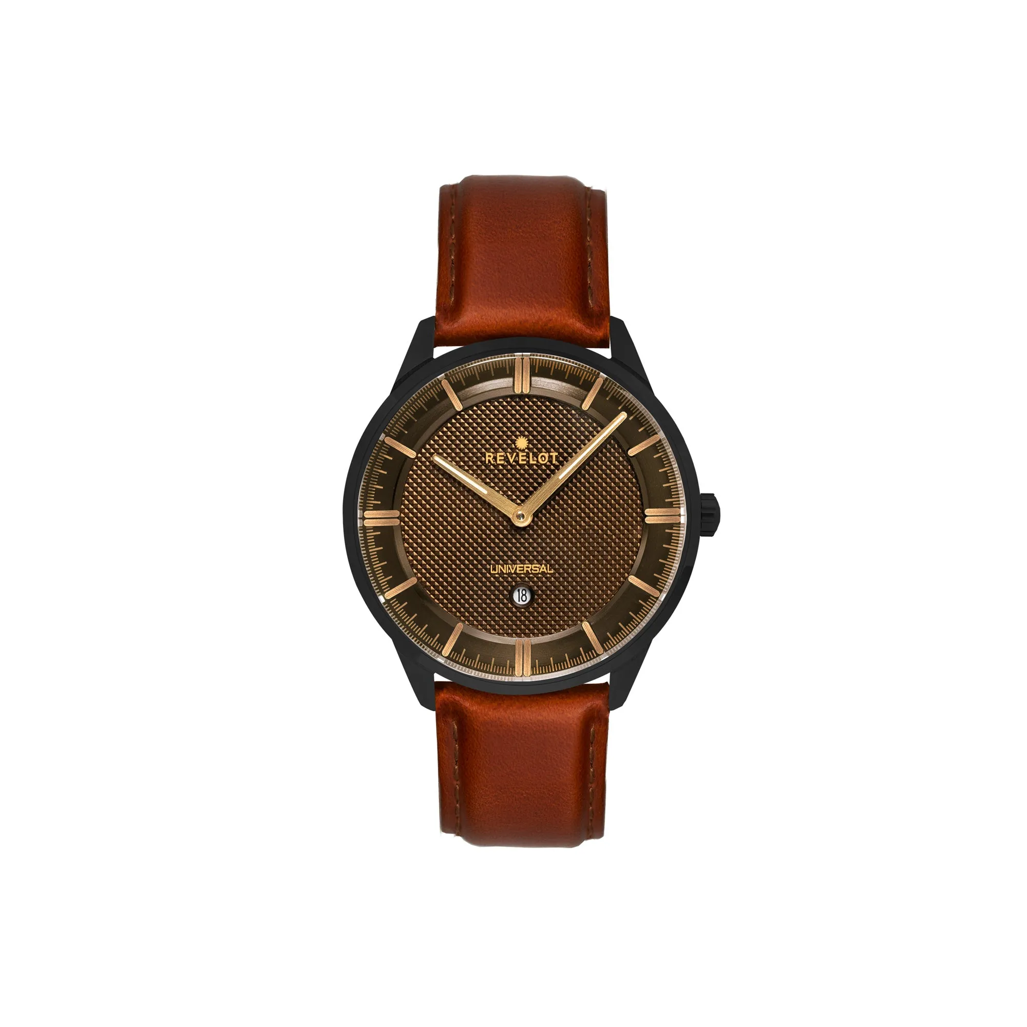 Universal 36mm | Coffee Black Steel