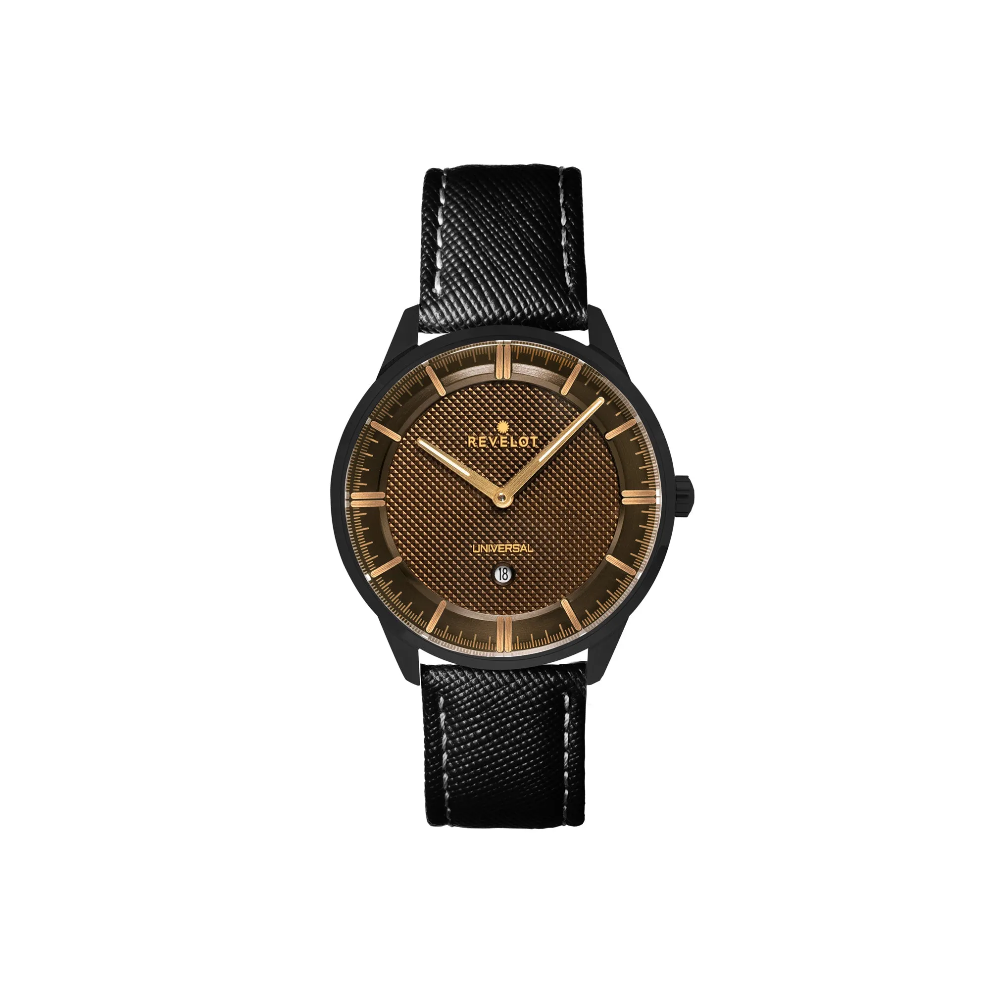 Universal 36mm | Coffee Black Steel