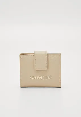 VALENTINO ALEXIA BEIGE ZIP AROUND WALLET