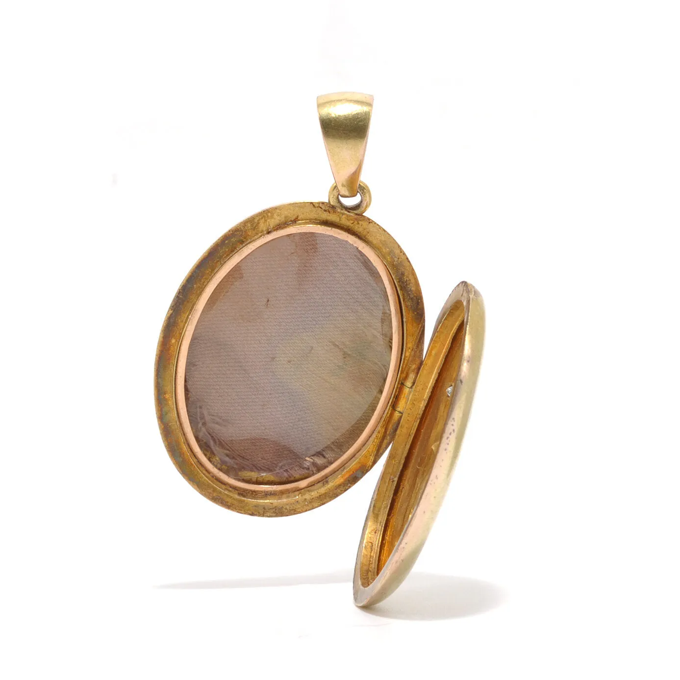 Victorian Rose Cut Diamond Locket