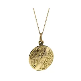 Vintage 1940s Mini Locket Necklace