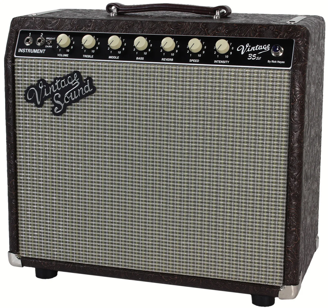 Vintage Sound Vintage 35sc Combo, Brown Western