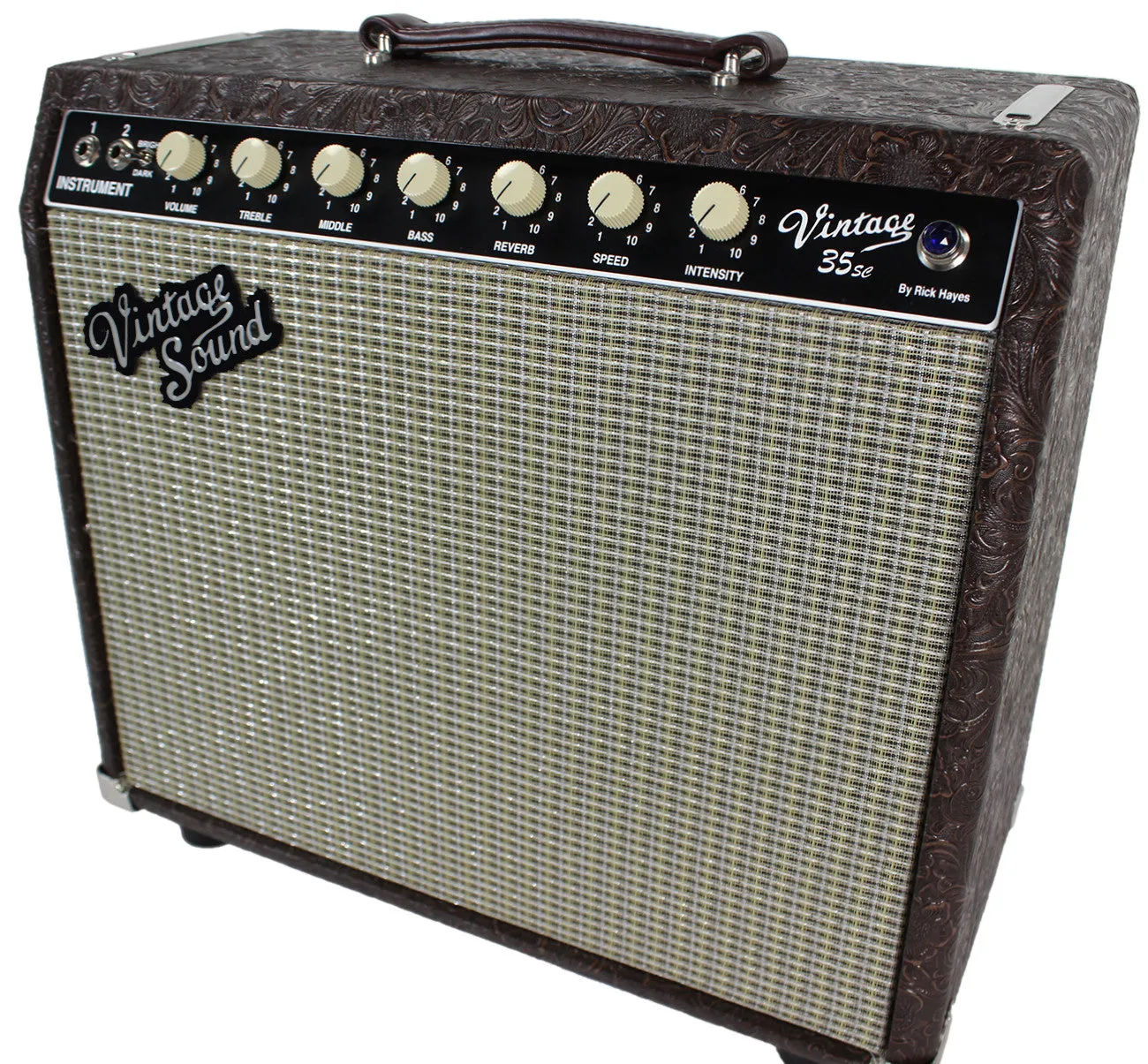 Vintage Sound Vintage 35sc Combo, Brown Western