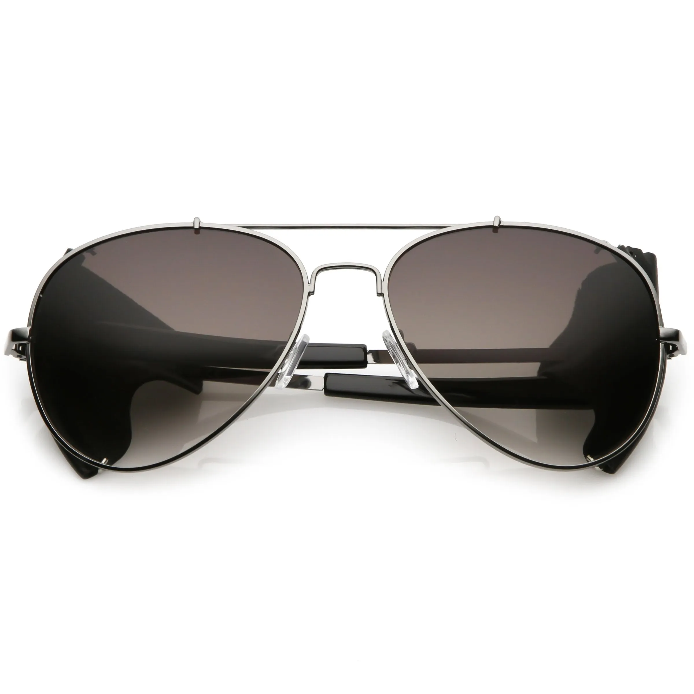Vintage Steampunk Side Cover Aviator Sunglasses A631