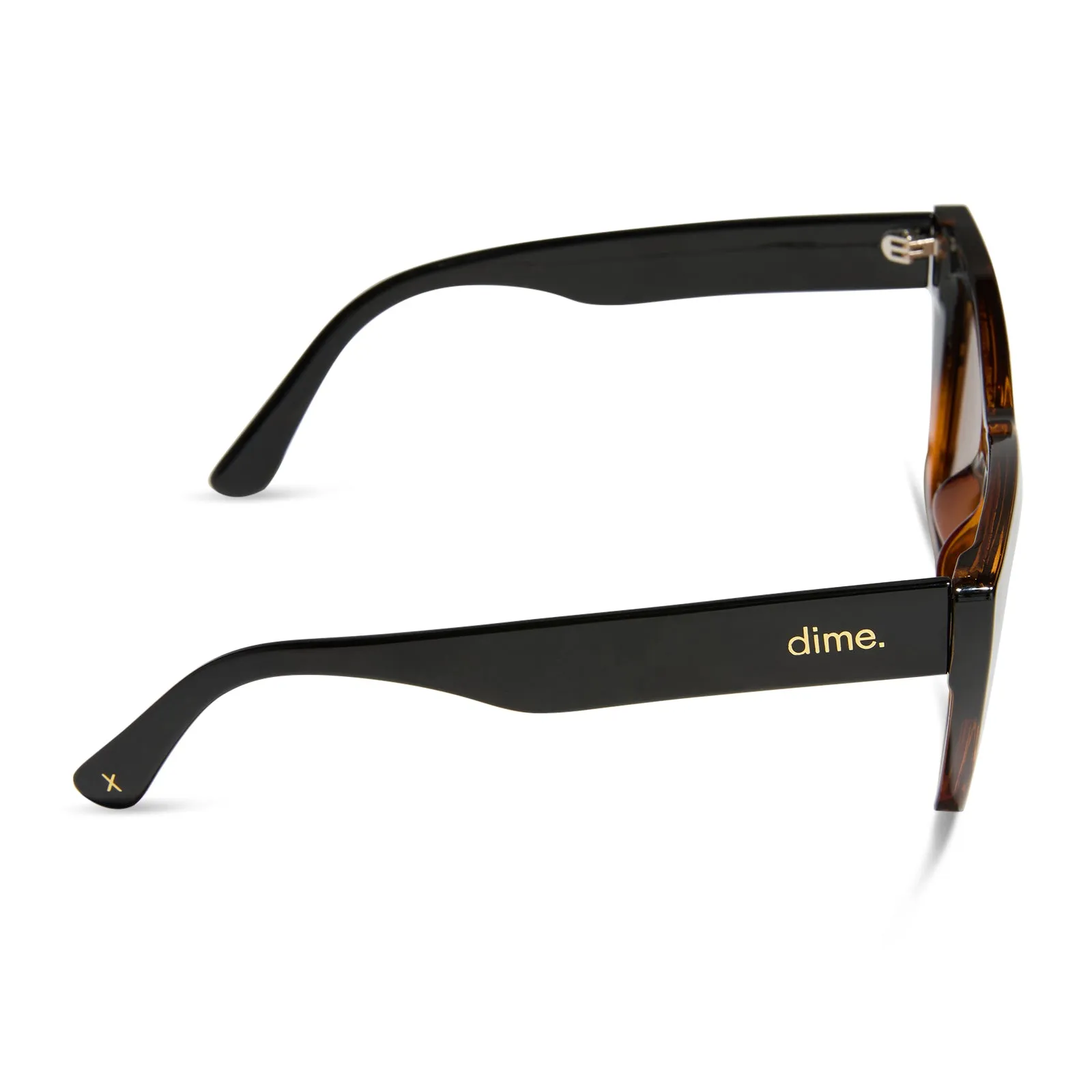 windsor - black tortoise   brown polarized sunglasses