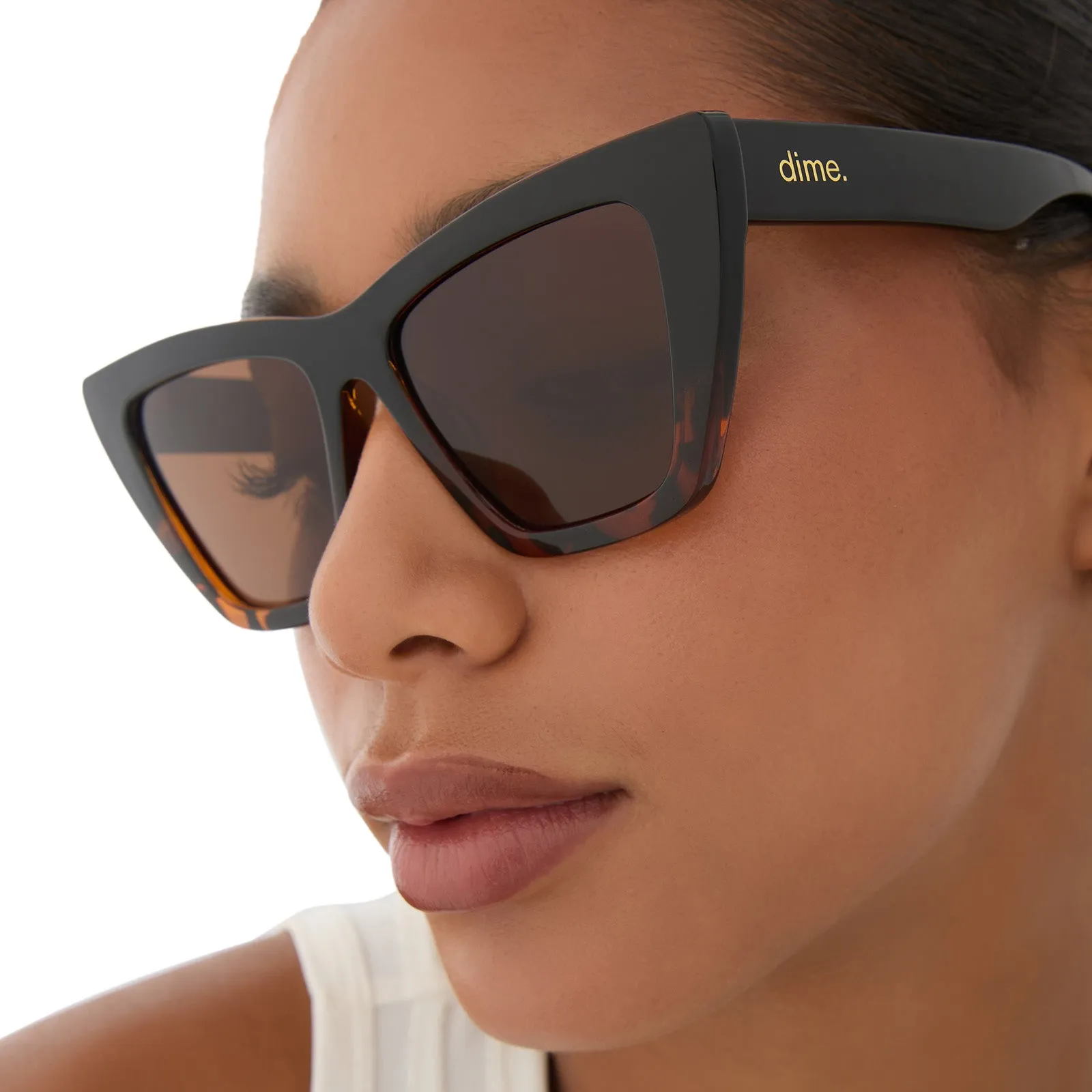 windsor - black tortoise   brown polarized sunglasses