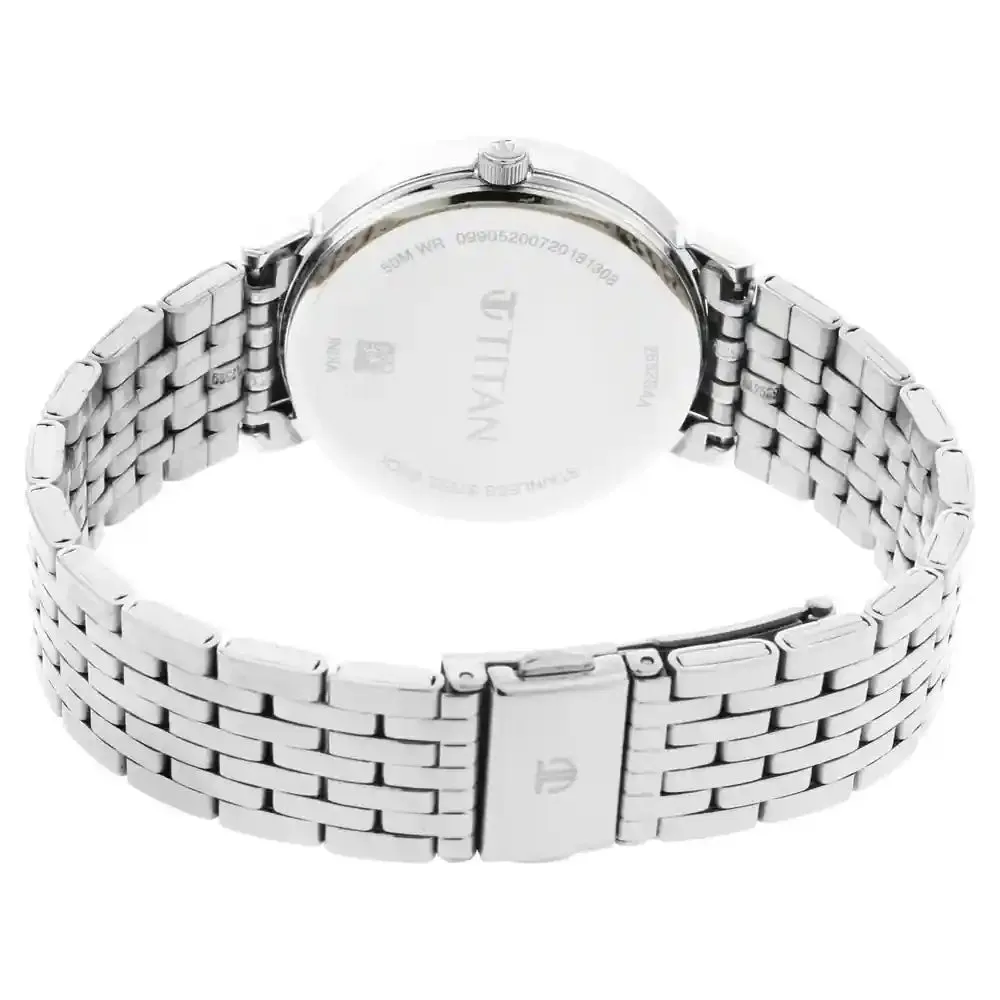 WW2203 Titan Workwear Multifunction Silver Ladies Chain Watch 2652SM02