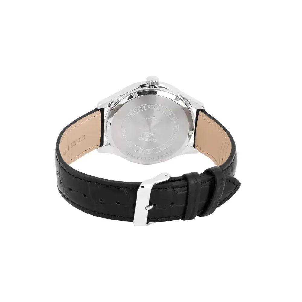 WW2476 Casio Standard Moon Phase Leather Belt Watch MTP-M100L-1AVDF