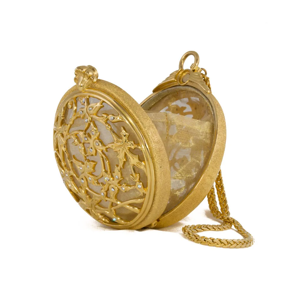Zabel - Miniature Clutch in Antique Gold