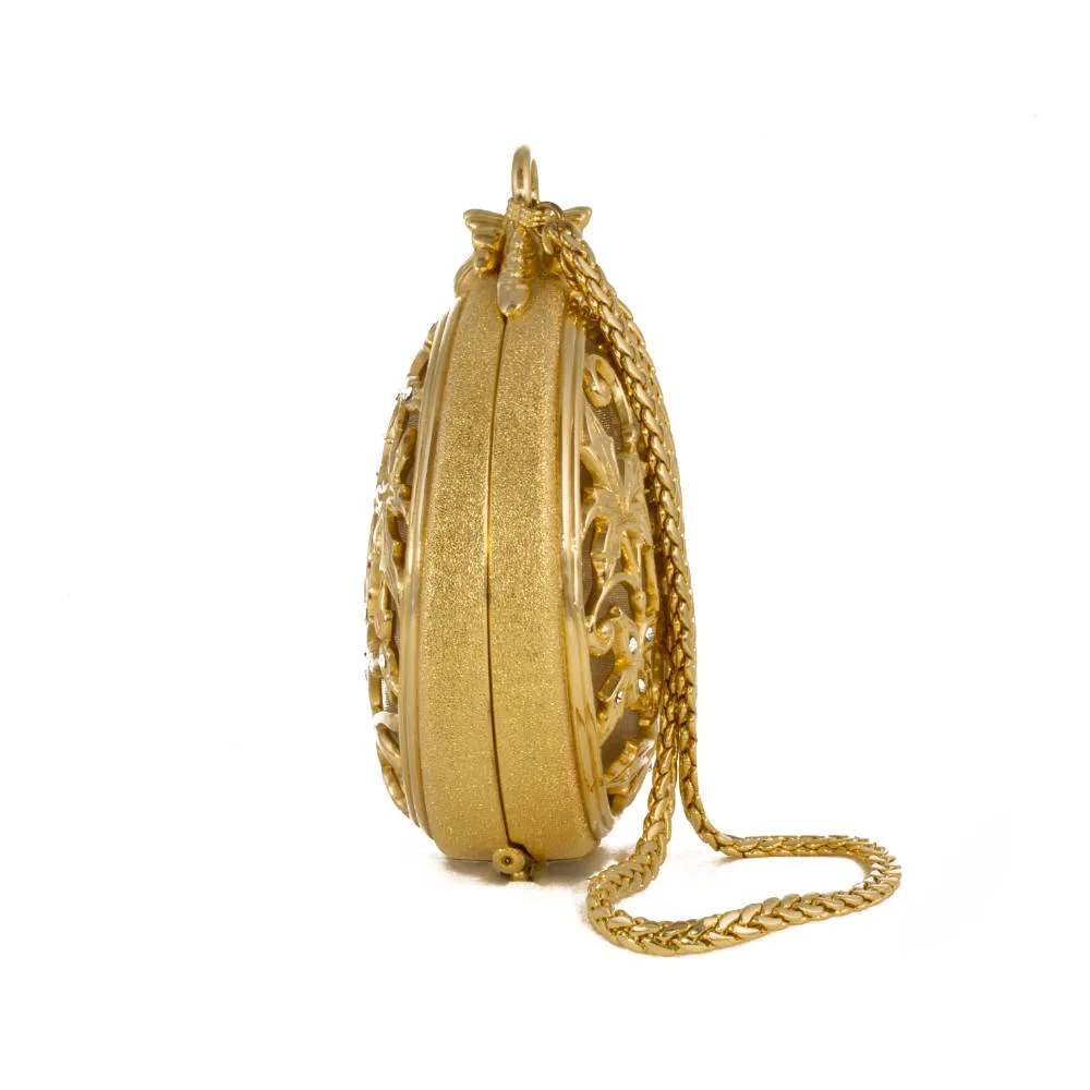 Zabel - Miniature Clutch in Antique Gold