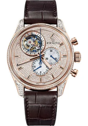Zenith - El Primero Tourbillon White Gold Watch 22.2051.4035/09.C713